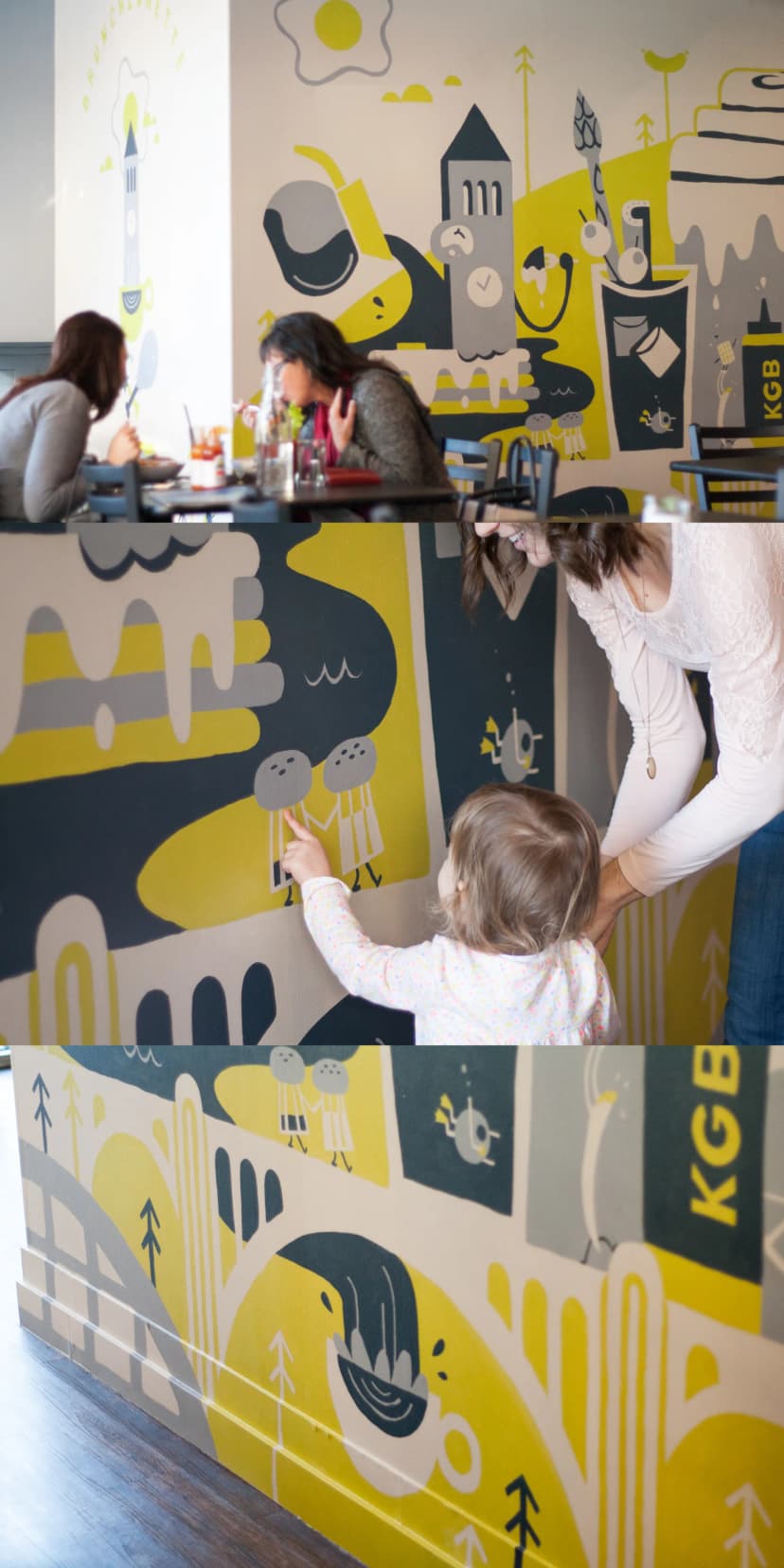 Bruncheonette Mural