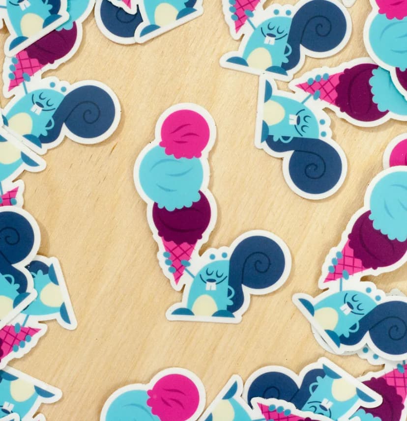 Scoop Stickers