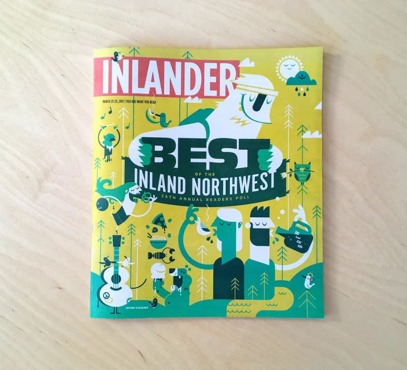 Inlander Best Of Cover