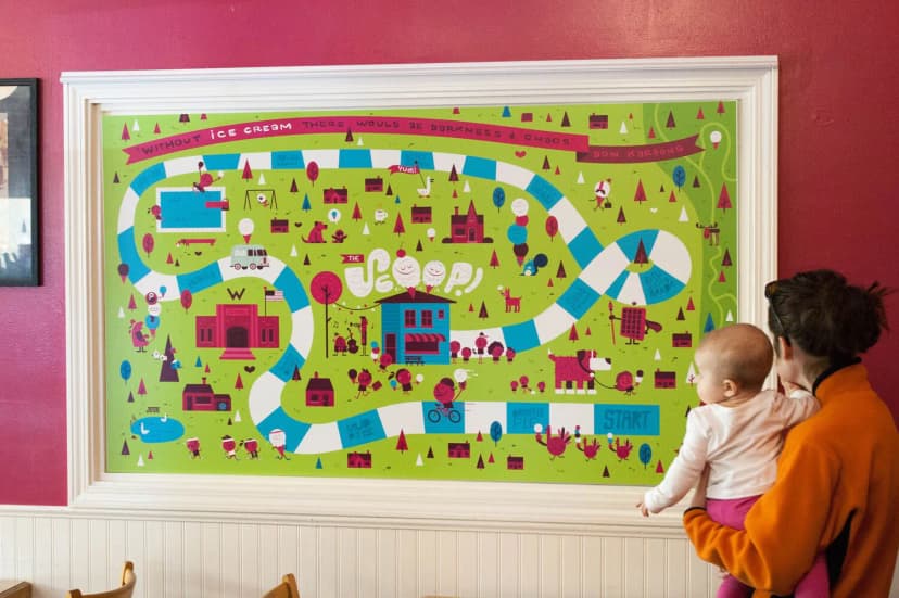 Scoop Mural